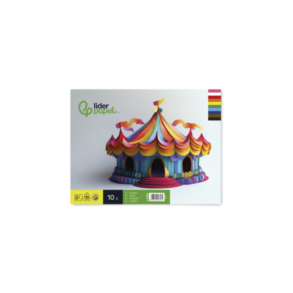 Bloco de Trabalhos Manuais – Cartolina / Liderpapel