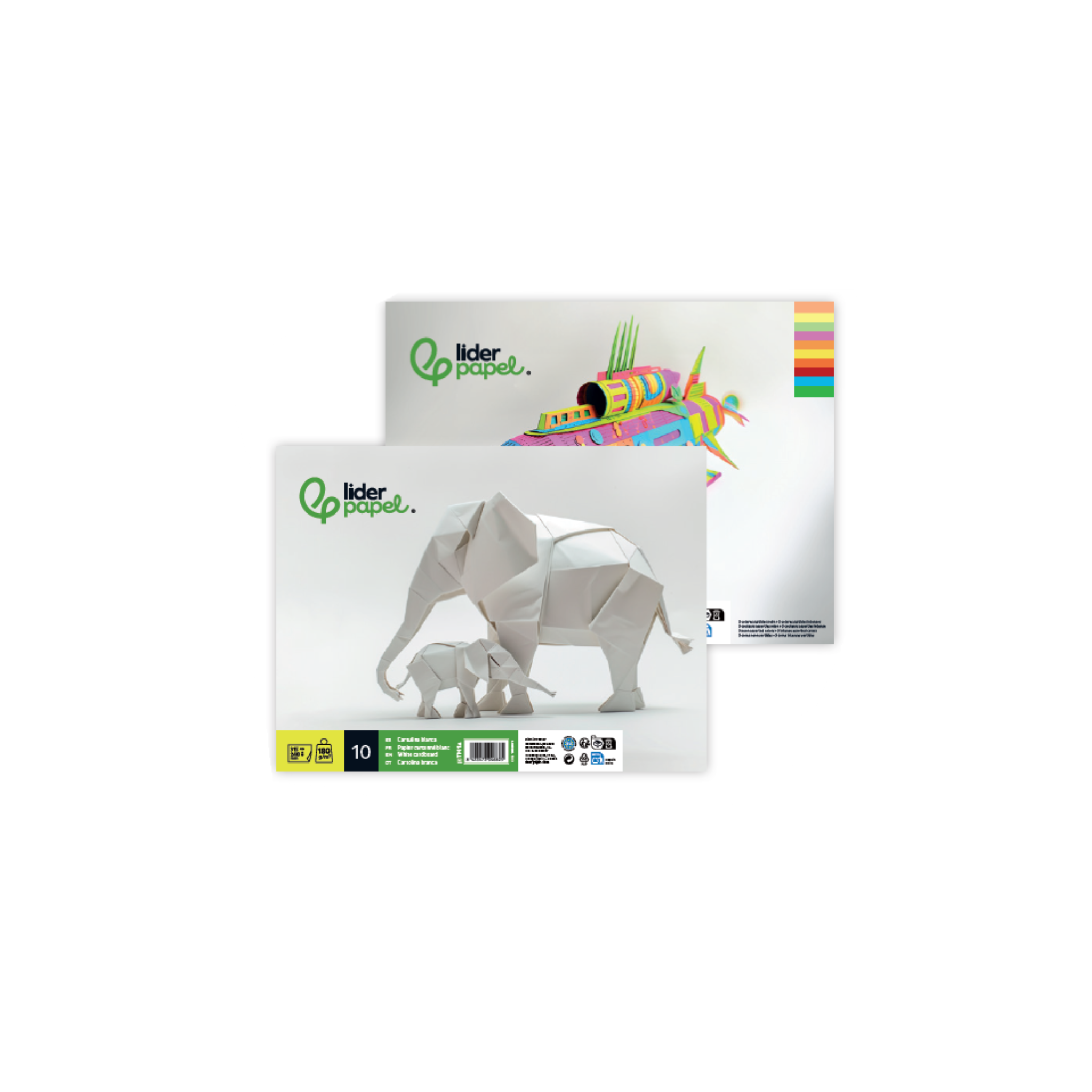 Bloco de Trabalhos Manuais – Cartolina / Liderpapel