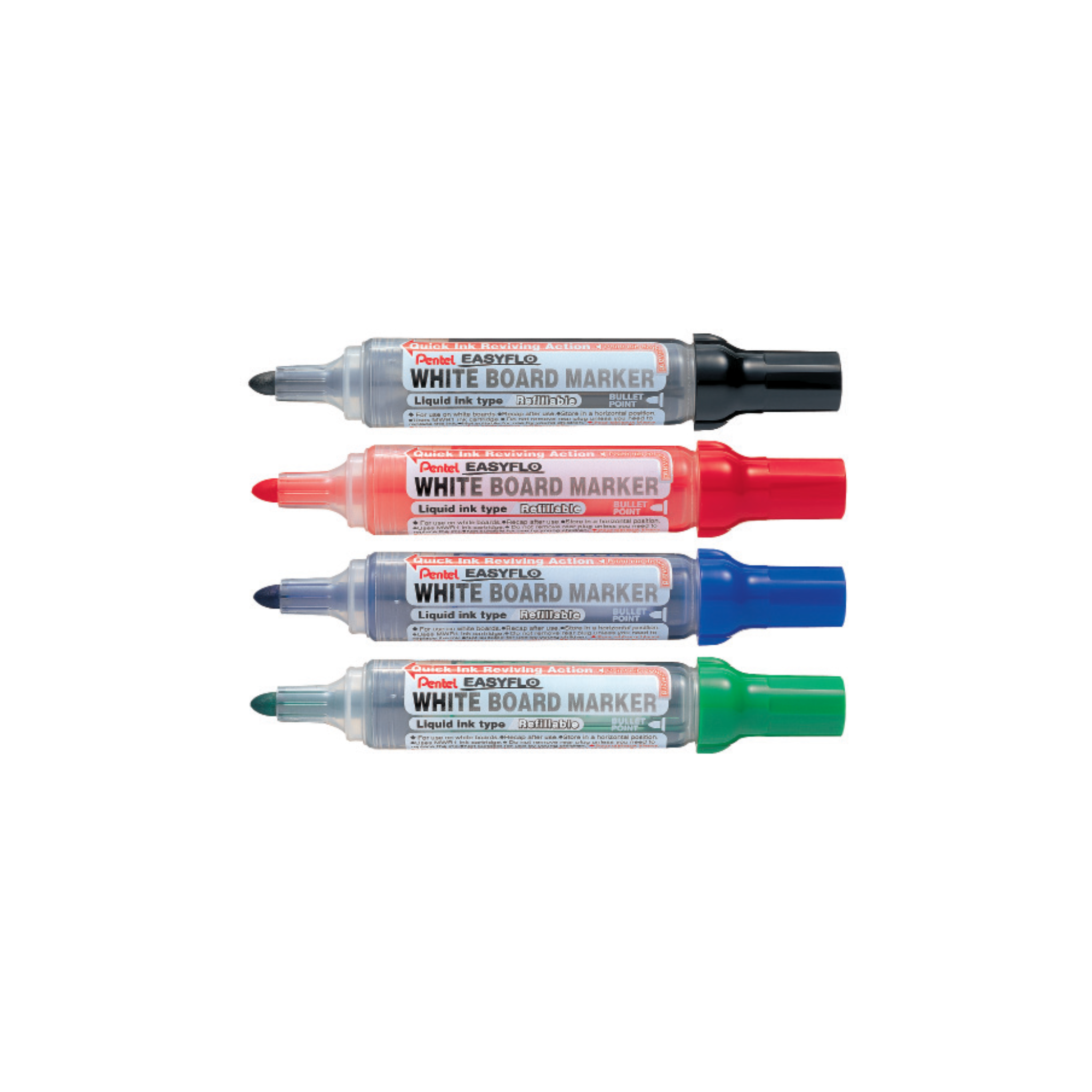 Marcador Easyflo para Quadro Branco Recarregável / Pentel