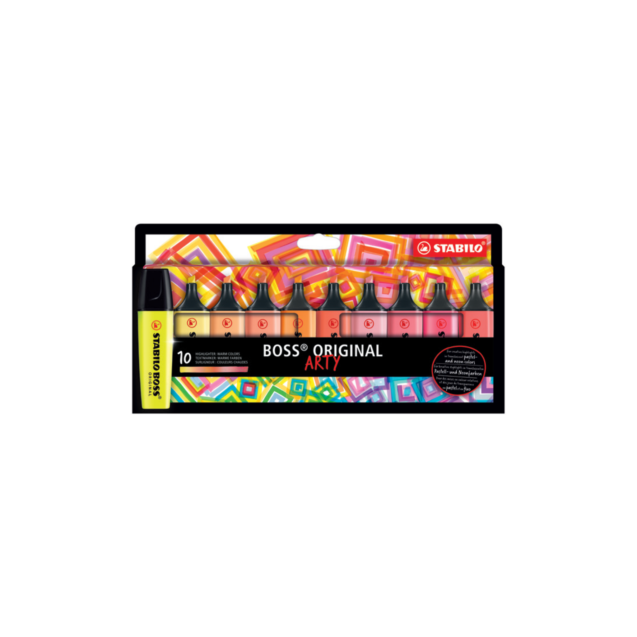 Marcador Fluorescente Boss 70 Arty Line / Stabilo