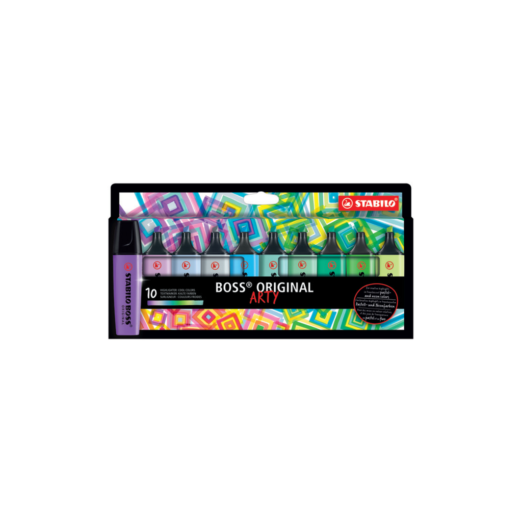 Marcador Fluorescente Boss 70 Arty Line / Stabilo