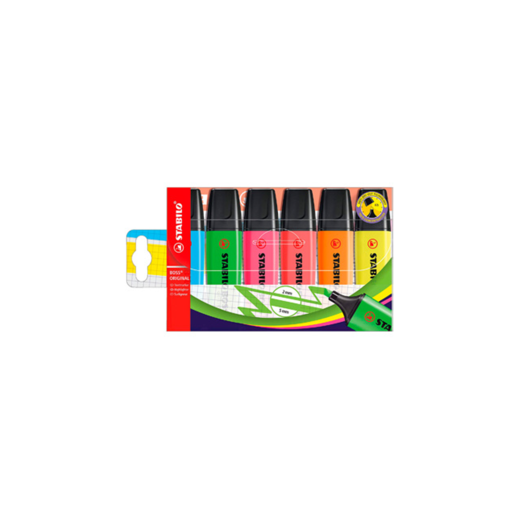 Marcador Fluorescente Boss 70 / Stabilo
