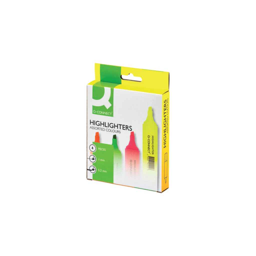 Marcador Fluorescente / Q-Connect