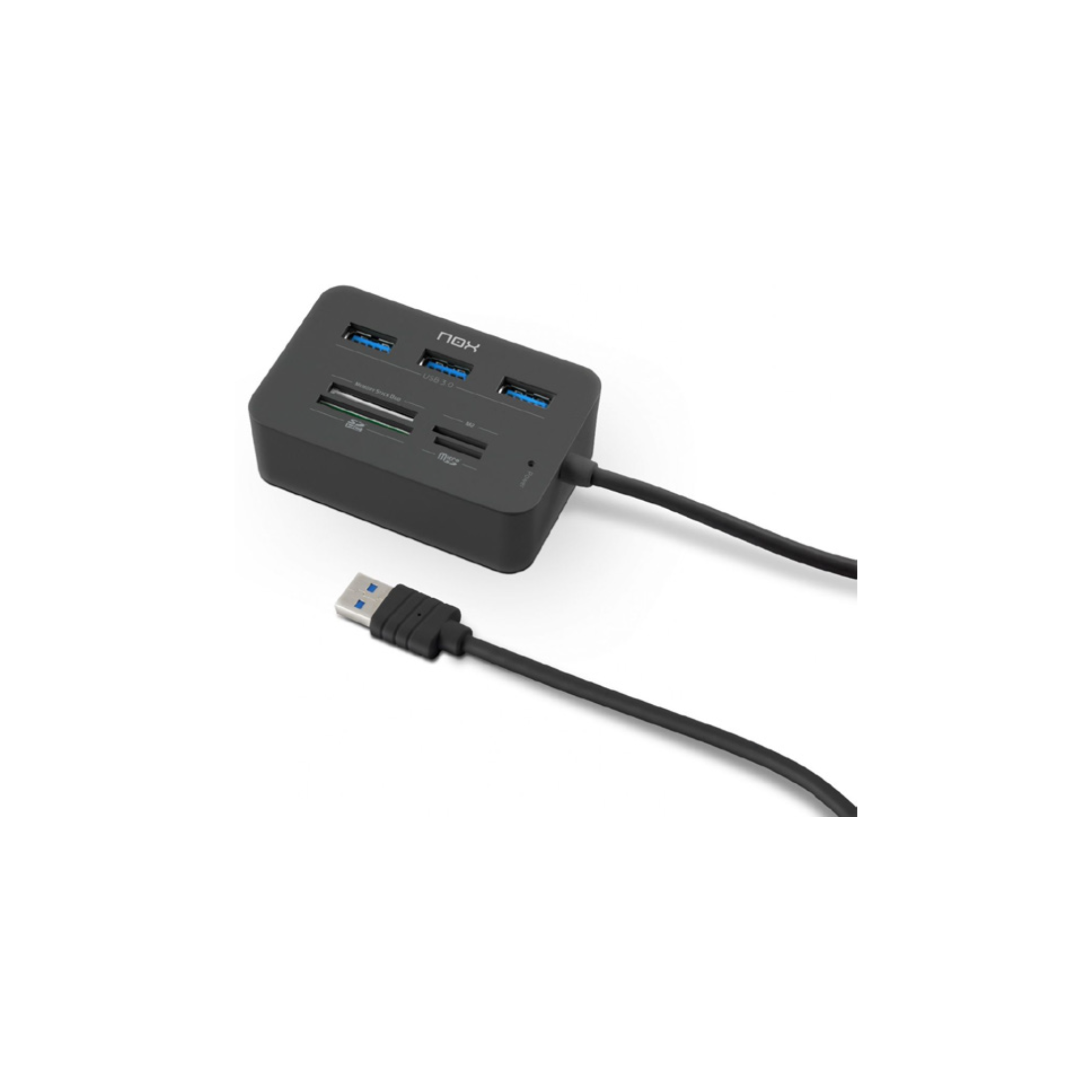 Adaptador Multiportas com Leitor de Cartões