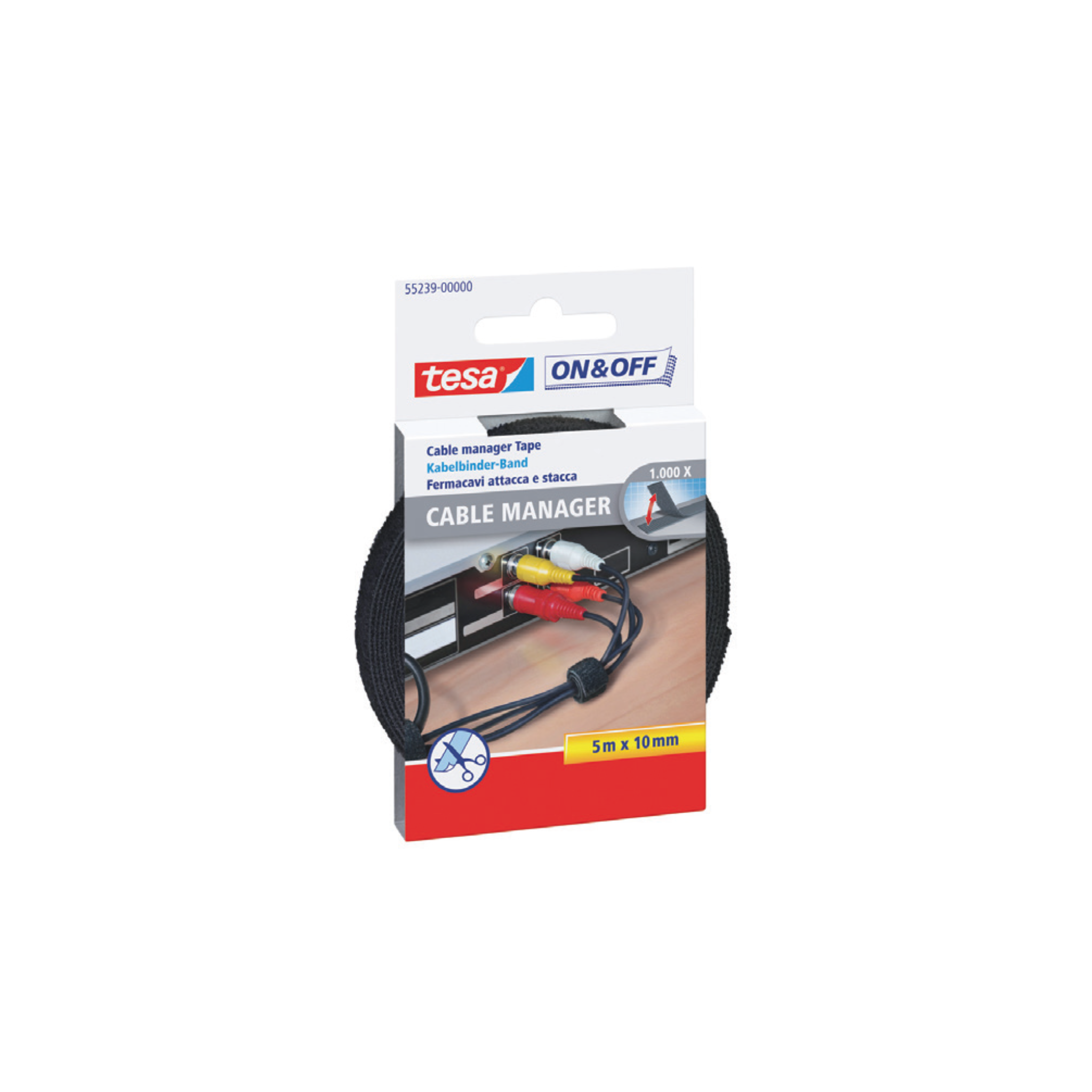 Fita Velcro Agrupadora de Cabos