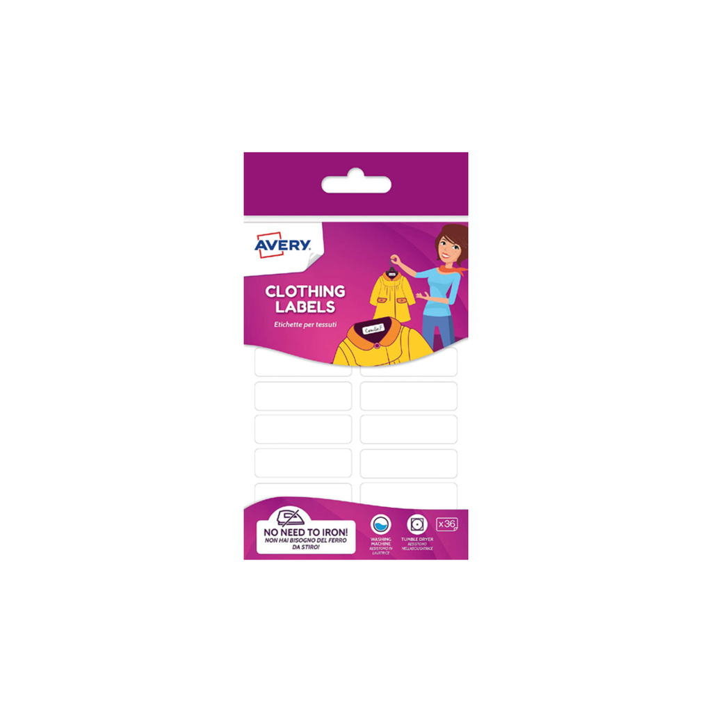 Etiquetas para Tecido Sem Ferro