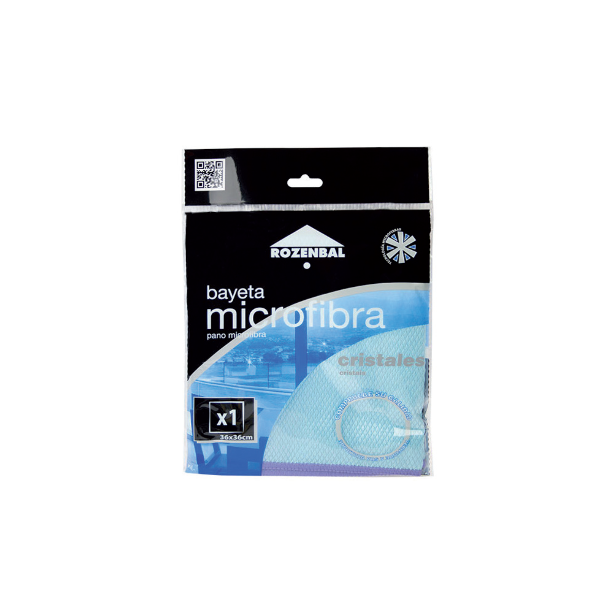 Pano Microfibra Limpa Vidros