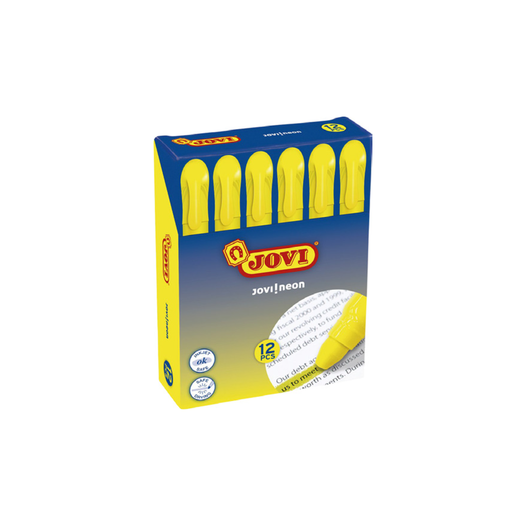Marcador Cera Gel Fluorescente / Jovi