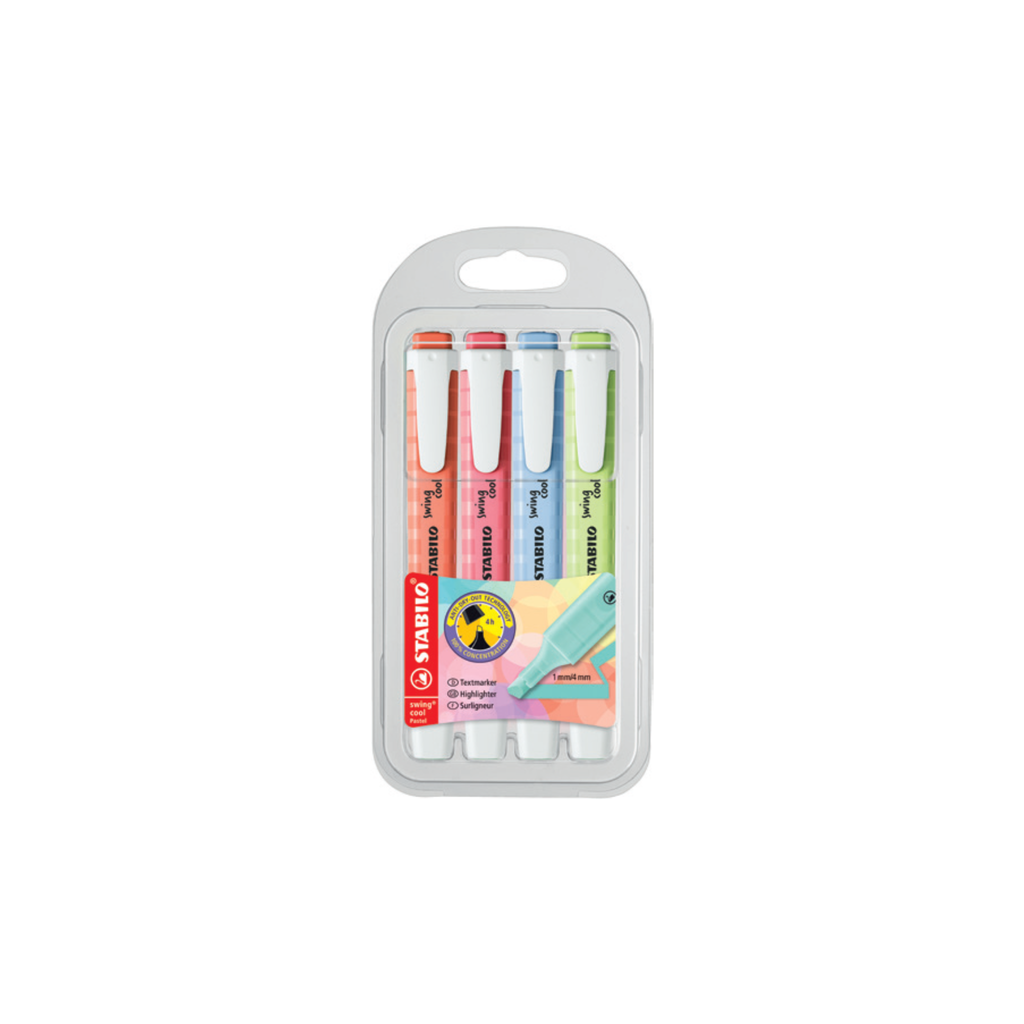Marcador Swing Cool Pastel / Stabilo
