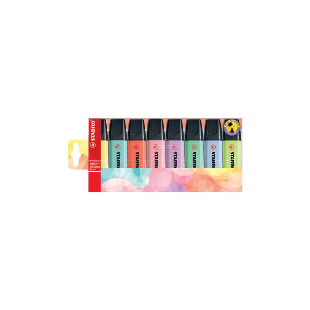 Marcador Fluorescente Pastel Boss 70 / Stabilo