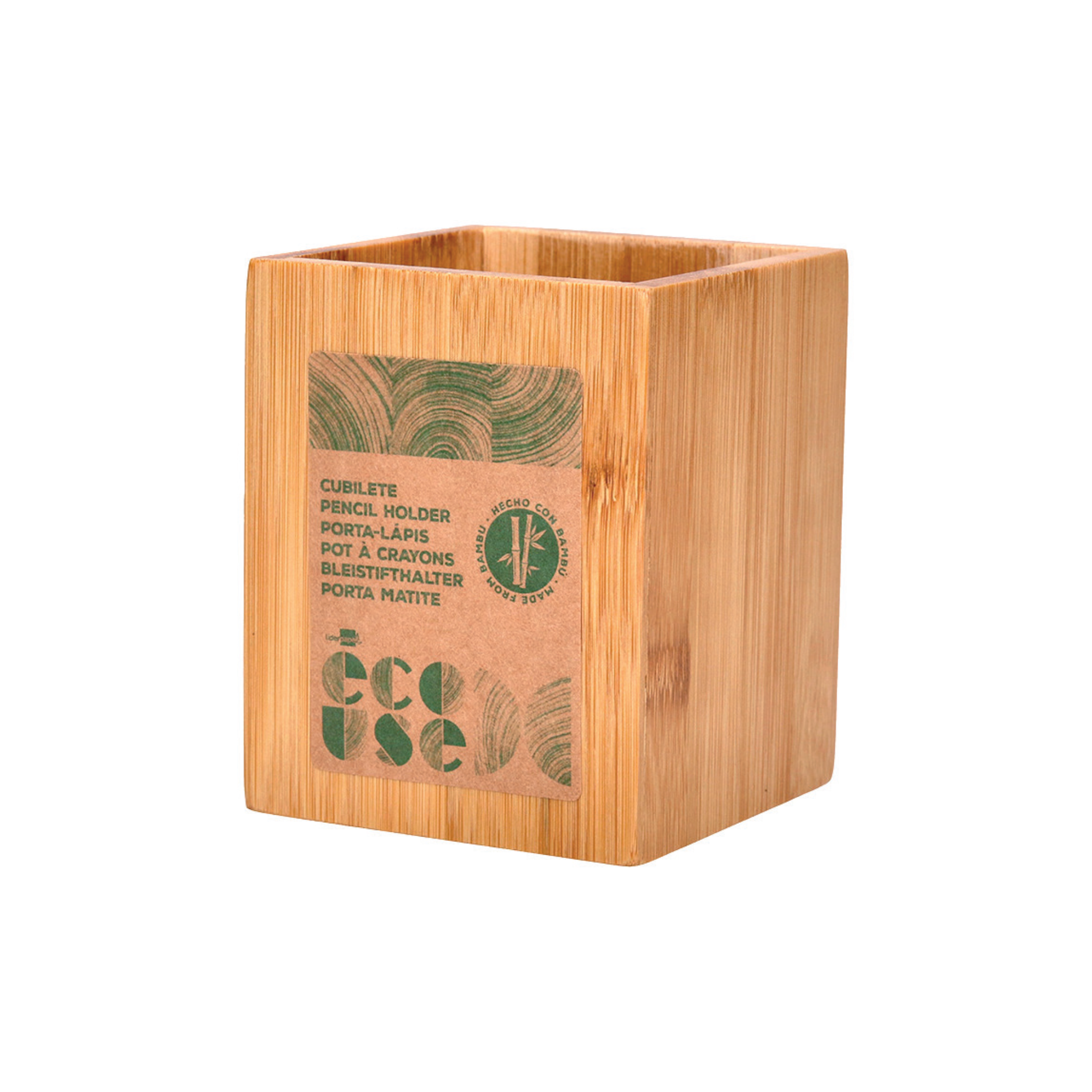 Porta Lápis Ecouse Bambu