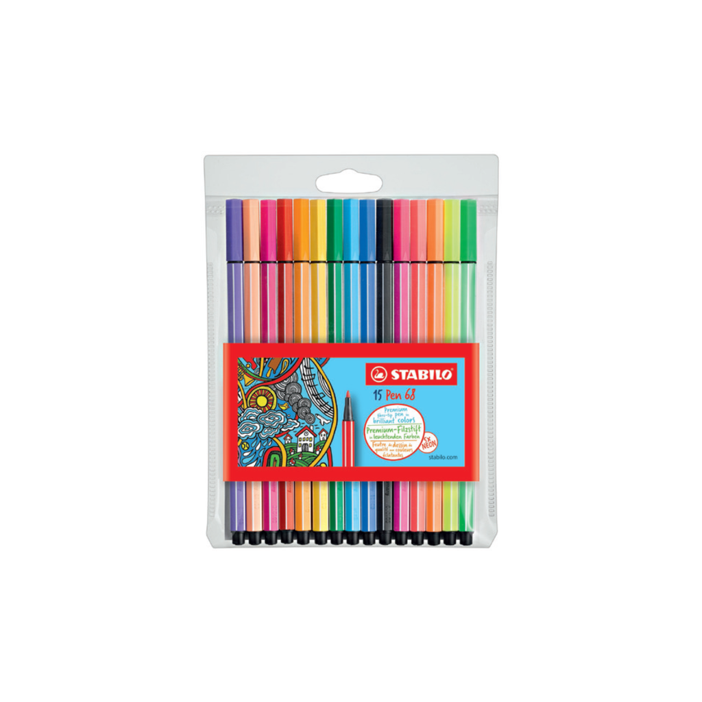 Marcador Pen 68 Néon / Stabilo