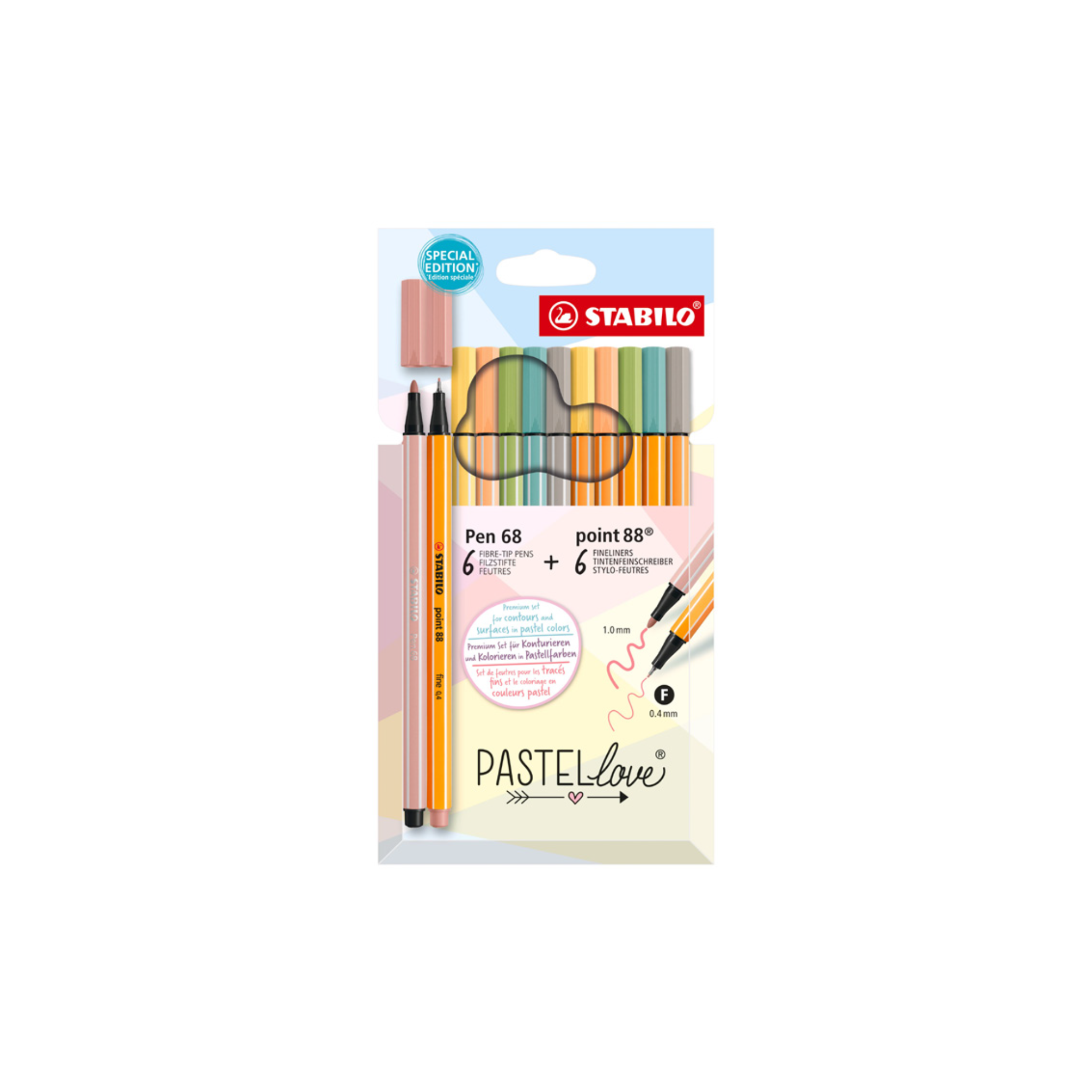 Marcador Pastel Love / Stabilo