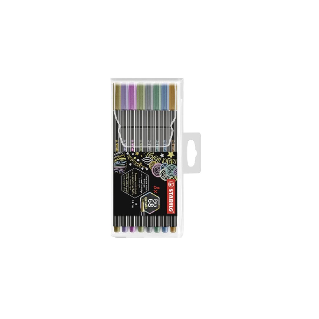 Marcador Pen 68 Metallic / Stabilo