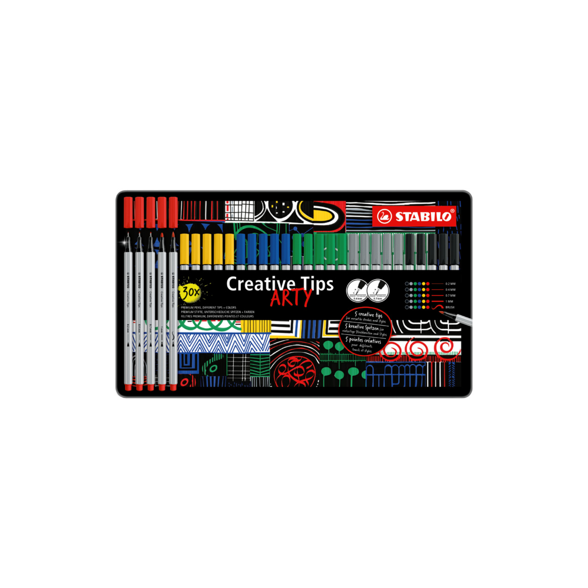 Marcador Creative Tips Arty Line / Stabilo