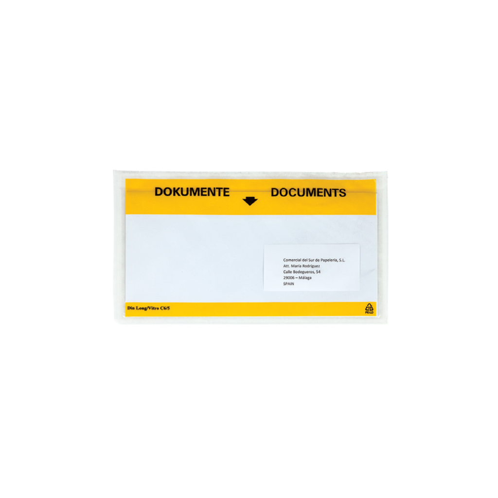 Envelope Autoadesivo Porta Documentos